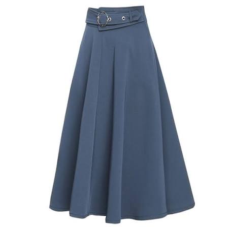 Women's A-Line Midi Skirt